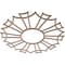 Ekena Millwork Augustus Wood Fretwork Pierced Ceiling Medallion, Wood (Paint Grade), 22"OD x 7 3/4"ID x 3/8"T CMWP22X22X0375AUMF - alternate 5